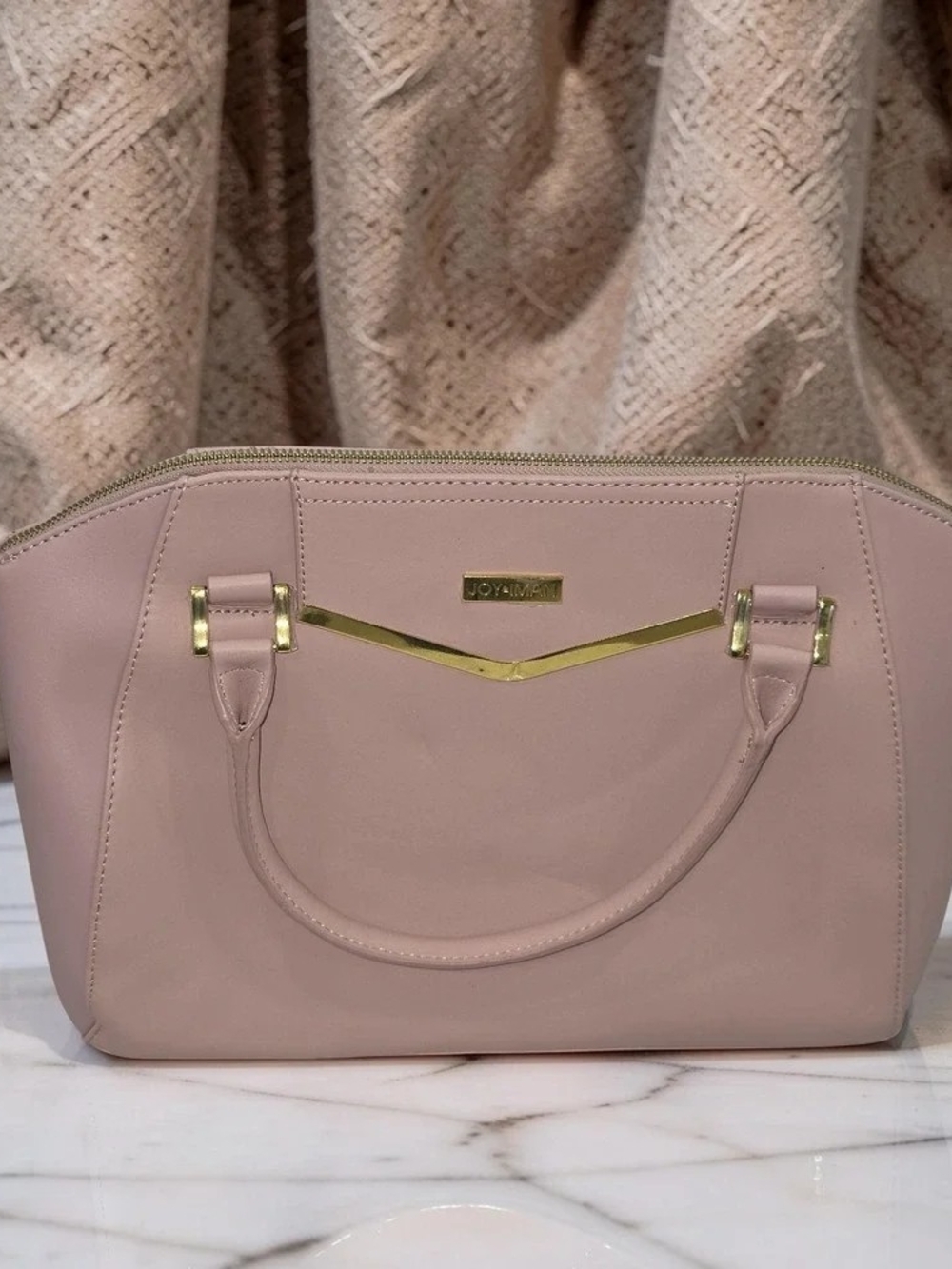 Blush Pink Structured Satchel Bag+ Crossbody Bag NWT